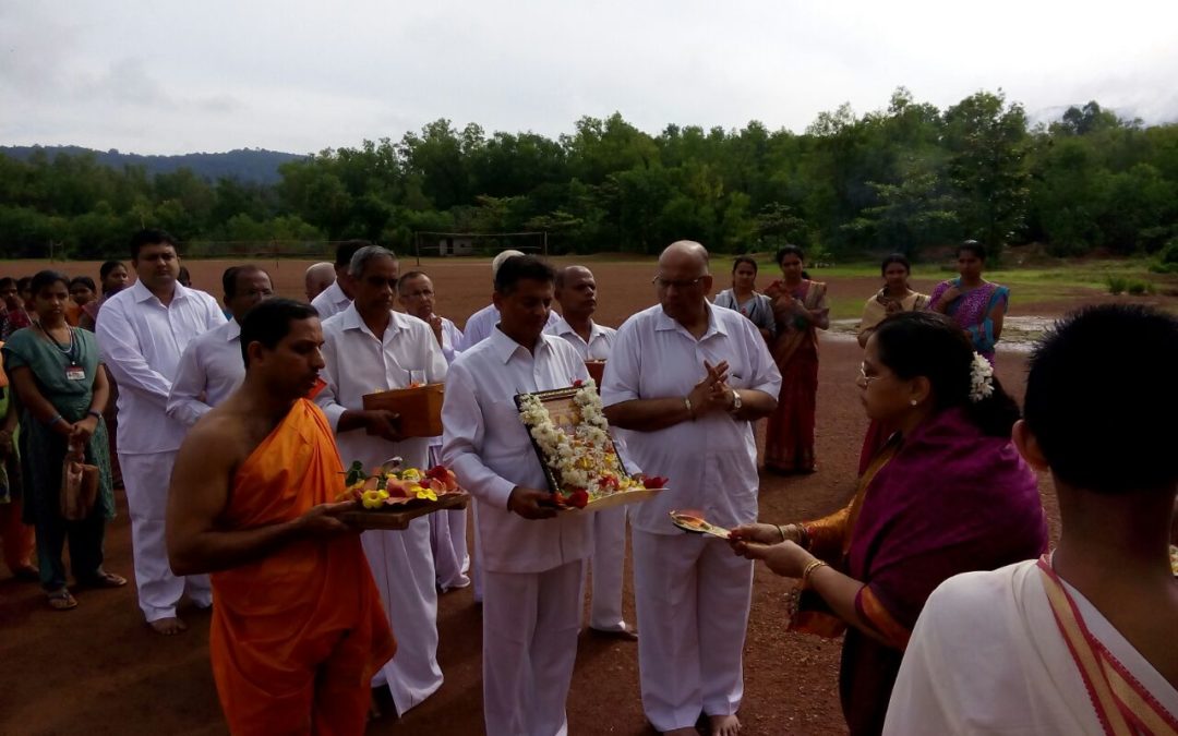 Inauguration of thirty seventh Sai Gayatri Chanting centre at Chokkadi