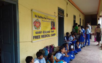 Eye Check up Camp at SSSVJ School Bangalore West District