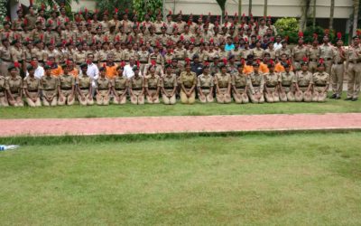 Disaster Awareness Prog for NCC Cadets at Mahajana College,Mysuru