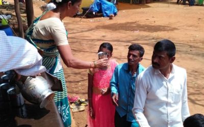 Water & Panaka Seva @ Shirallgi, Siddapura, North Kanara