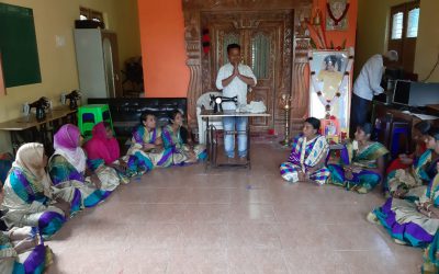 Vocational Training Class @SSSVJ, Neelavani, Haliyal, Uttara Kannada