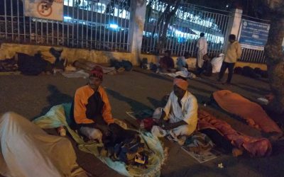 Blankets to the homeless @ Mysuru