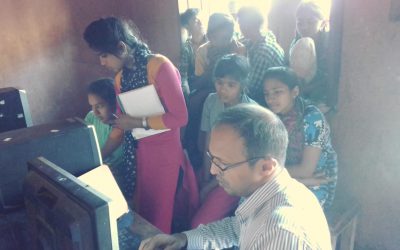 Computer Training @SSSVIP, Pandarwal, Haliyal, Uttara kannada