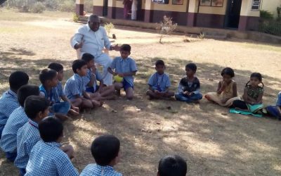 National Essay writing competition at SSSVJ schools, Shivamogga