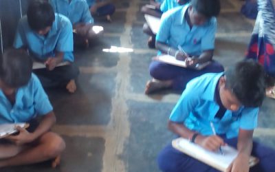 National Essay writing competition at SSSVJ schools, Ballary, Mandya and Tumakuru districts