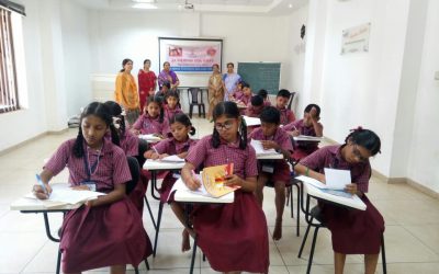 National Essay writing competition at SSSVJ schools, Uttara Kannada,Dakshina Kannada and Bengaluru East districts