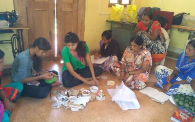 Jewellery Making Class @SSSVJ Domgera, Haliyal, Uttara Kannada