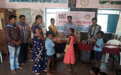 Grama Seva @ SSSVJ village school, Davangere