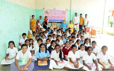 SSSVJ books distribution@ Tumakuru