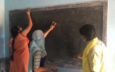 Black board painting@ SSSVJ School