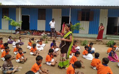 BalVikas at SSSVJ school, Kalaburagi