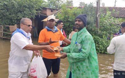 Flood relief in Shivamogga district