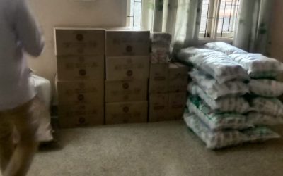 Flood relief materials sent by Bengaluru rural district