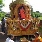 Pooja to Swami's Chariot for Bike Pilgrimage